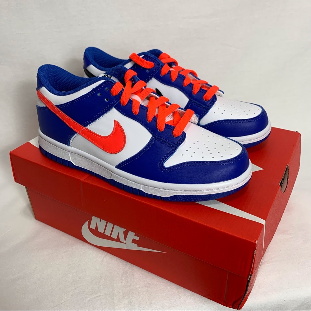 Nike Dunk Low Bright Crimson Royal Size 5.5 GS